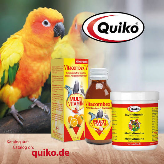 Quiko Vitacombex V – Multivitamin Juice for Pet Birds