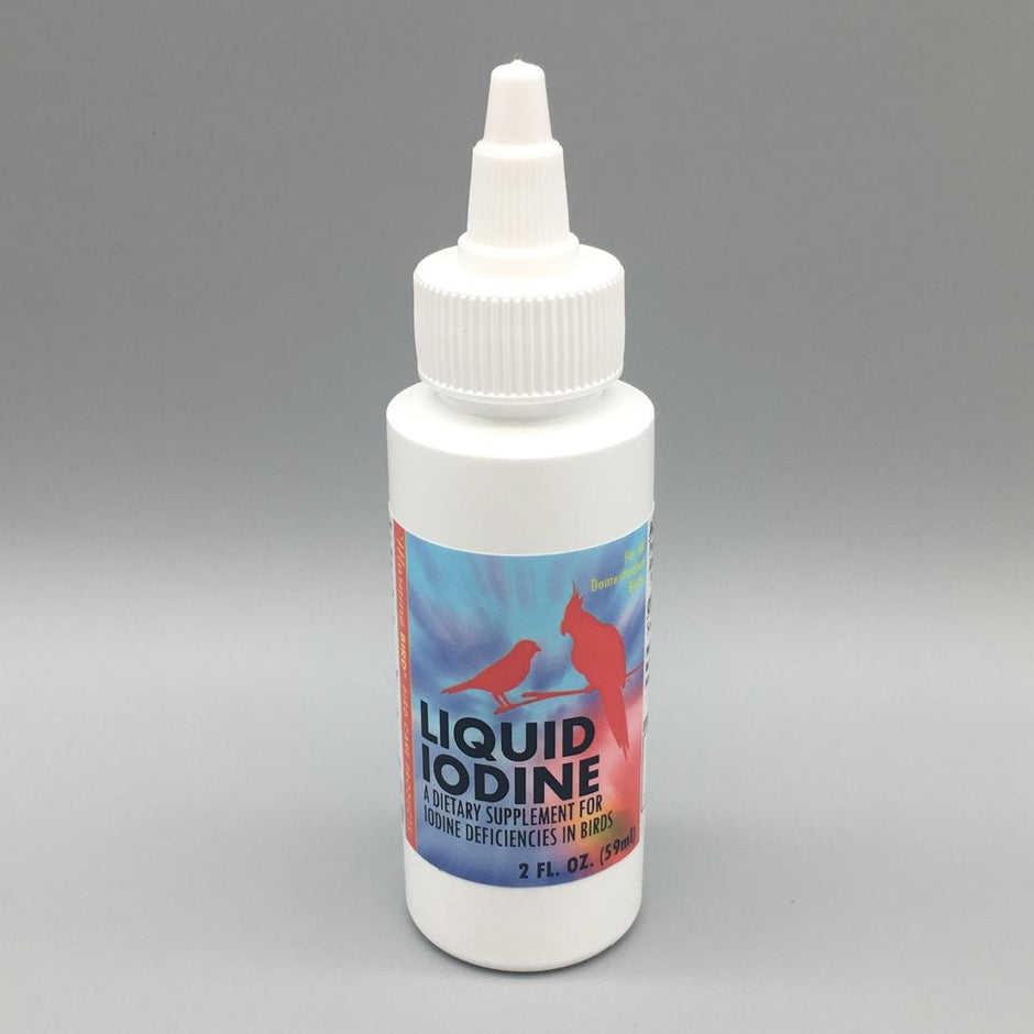 Liquid Iodine - Address iodine Deficiencies in Birds
