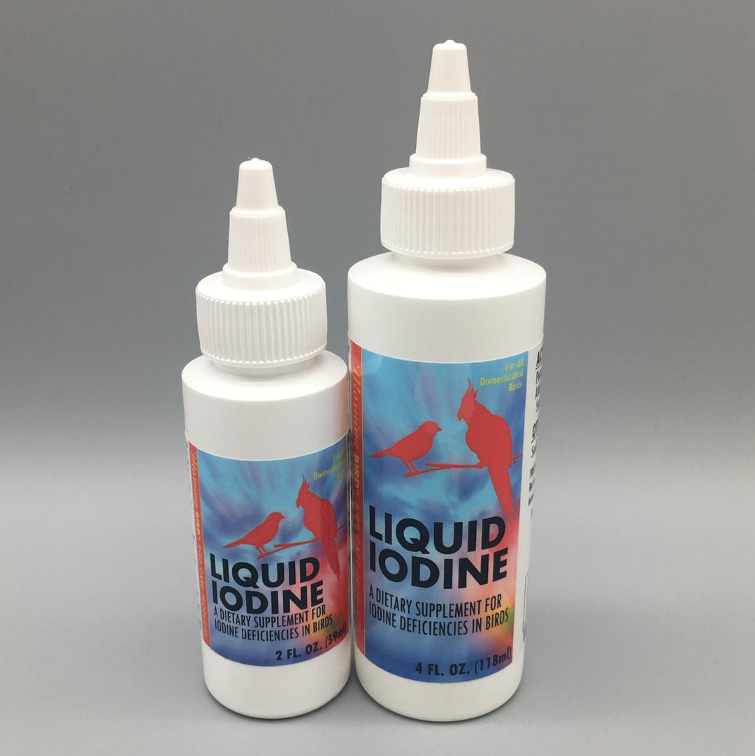Liquid Iodine - Address iodine Deficiencies in Birds