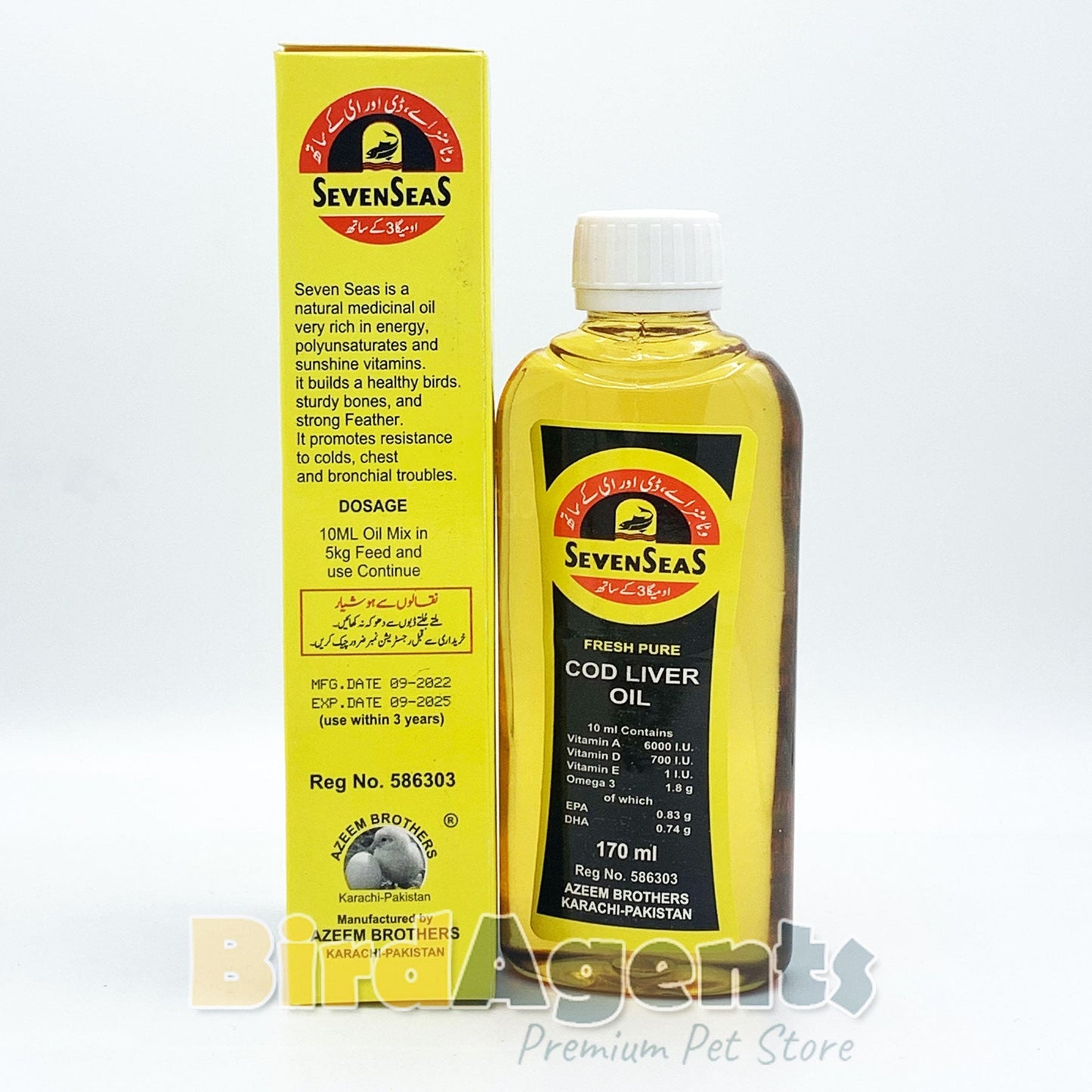 Seven Seas Cod Liver Oil - Premium Supplement for Birds