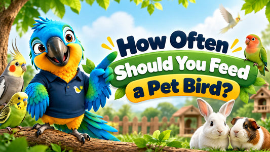 How Often Should You Feed a Pet Bird?