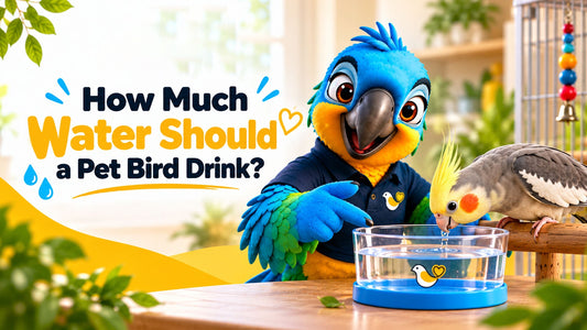 How Much Water Should a Pet Bird Drink?