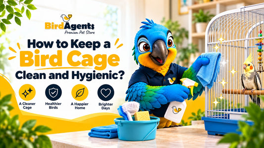 How to Keep a Bird Cage Clean and Hygienic?