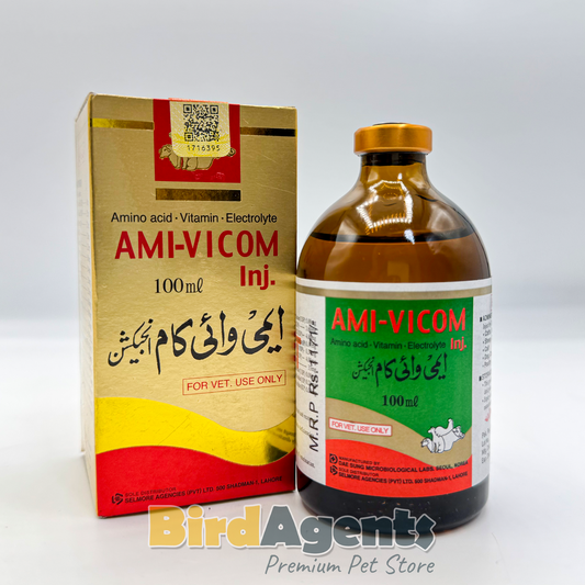 Ami-Vicom – Amino Acid, Vitamin & Electrolyte Injection