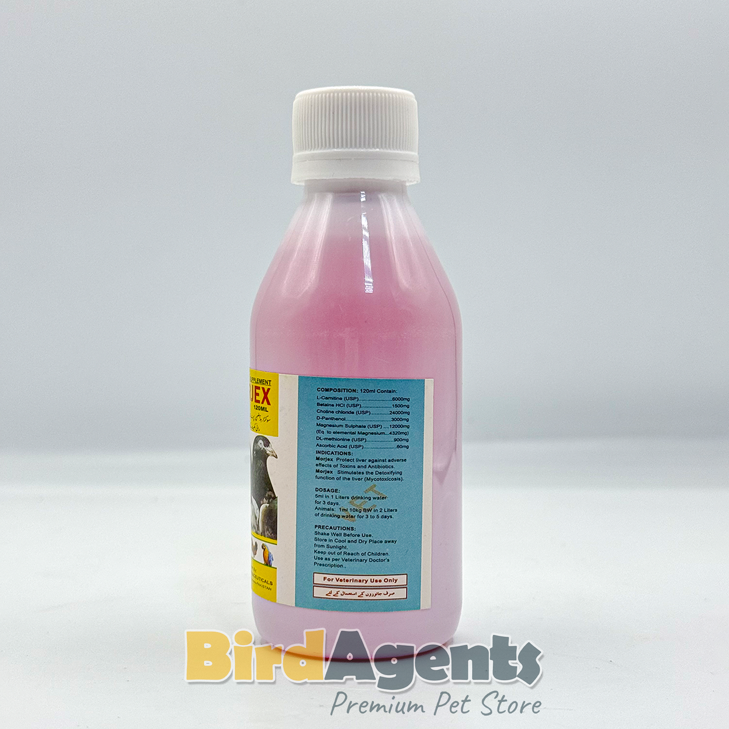 Morjex Liquid – Liver Detox & Digestive Health Supplement for Birds
