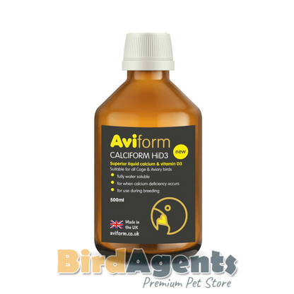 Calciform HiD3 - Liquid Calcium for Cage & Aviary Birds
