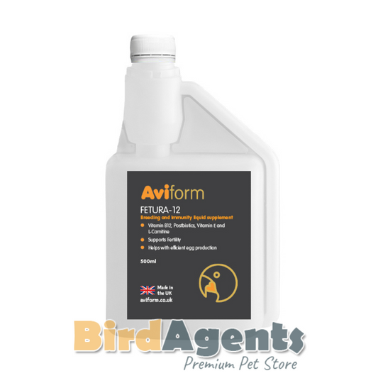 Fetura-12 Liquid Breeding & Immunity Supplement for Cage And Aviary Birds