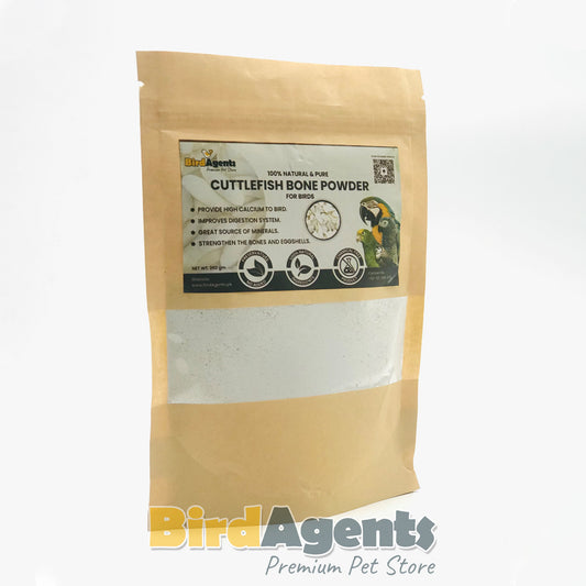 Cuttlefish Bone Powder - Calcium & Mineral Supplement for Birds