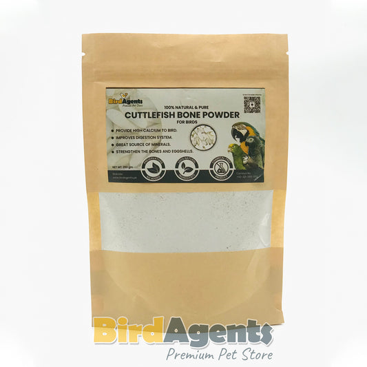 Cuttlefish Bone Powder - Calcium & Mineral Supplement for Birds