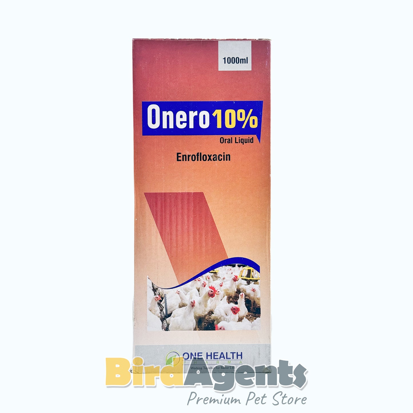 Onero 10% Enrofloxacin Oral Liquid - Broad Spectrum Antibiotic