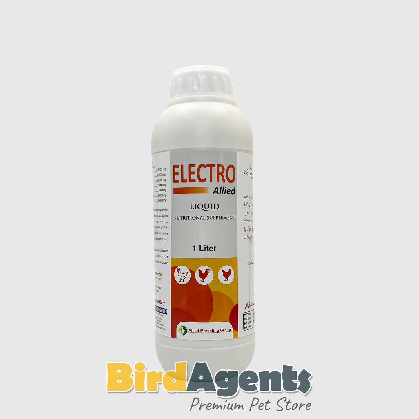 Electro Allied - Liquid Electrolyte Supplement for birds