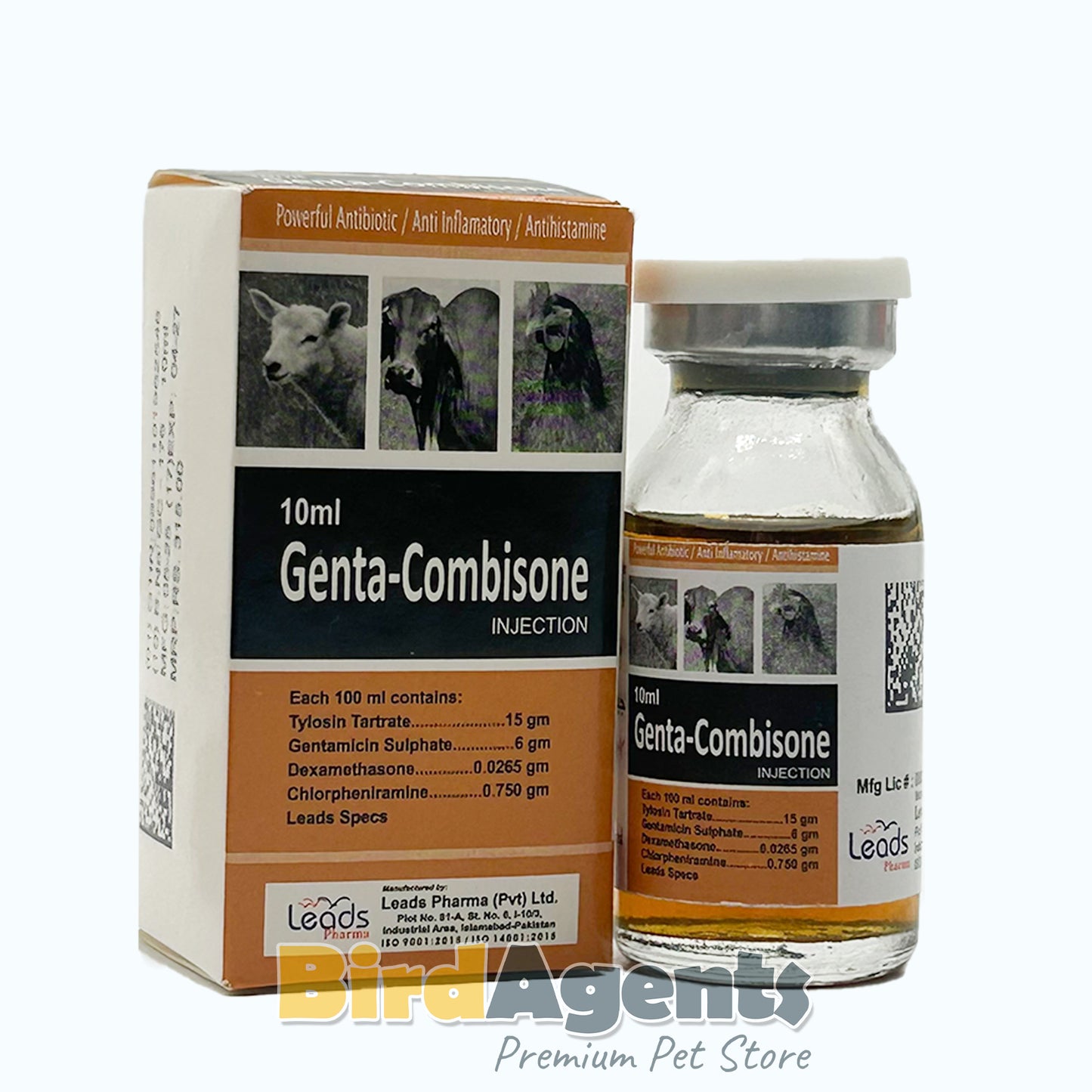 Genta-Combisone inj – Broad-Spectrum Antibiotic & Anti-Inflammatory