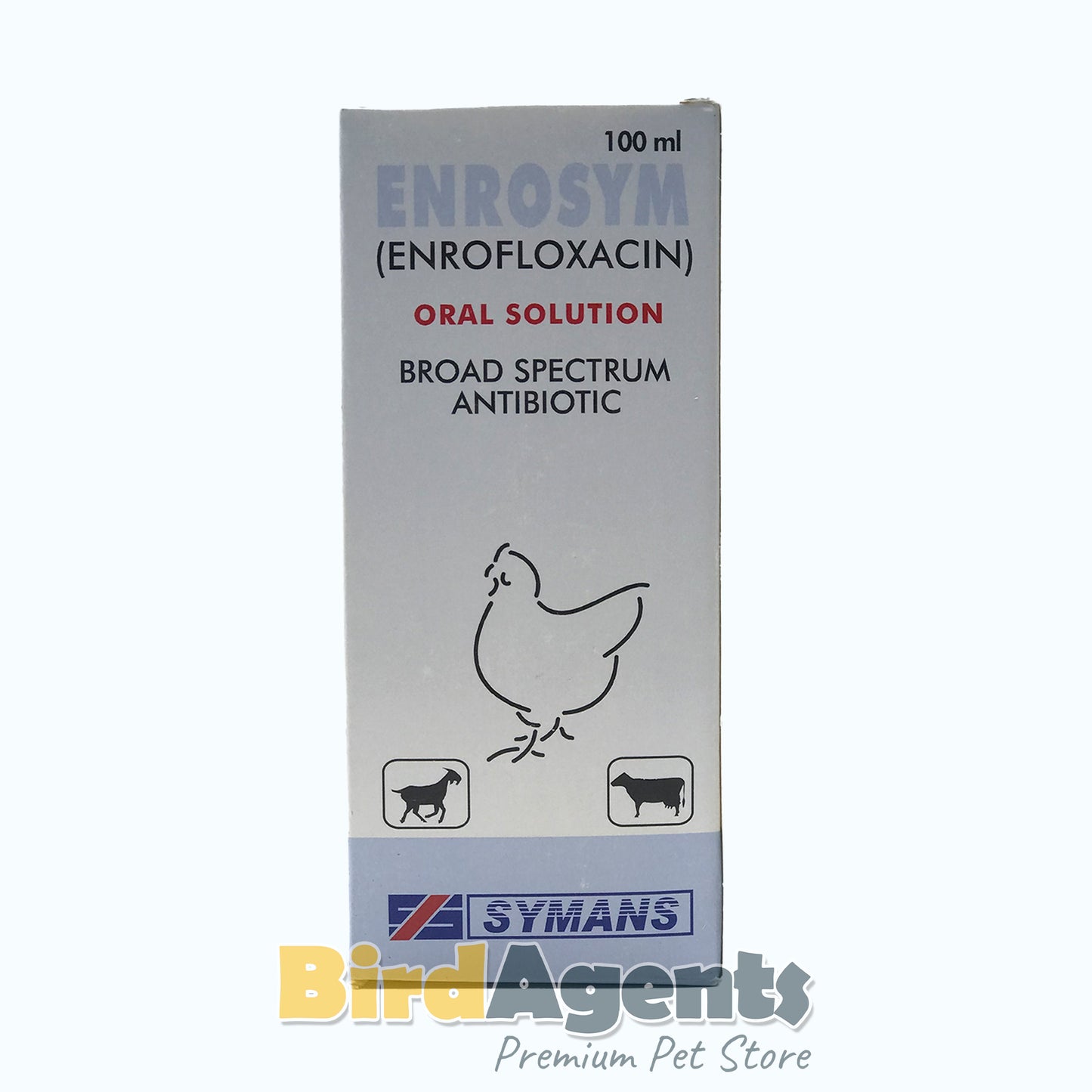 Enrosym – Broad Spectrum Antibiotic for Birds & Poultry