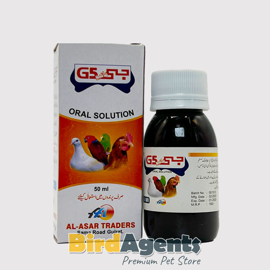 G5 Oral Solution for - Health Support for Birds