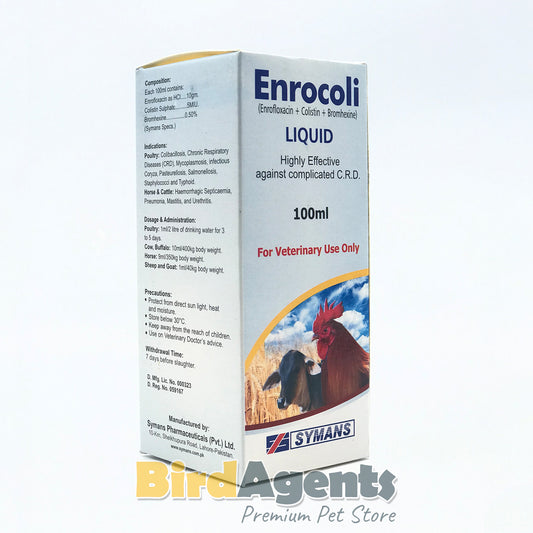 Enrocoli – C.R.D & Respiratory Treatment for Poultry & Livestock