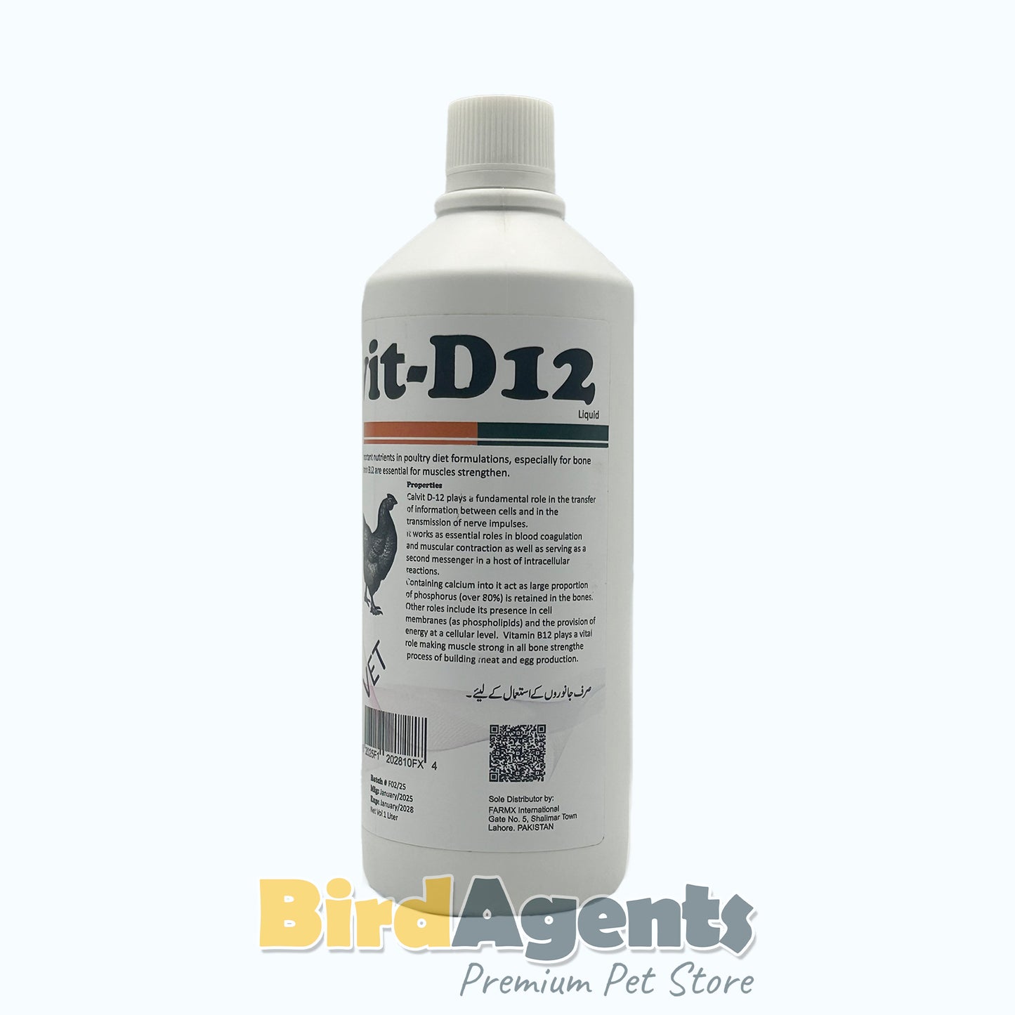 Calvit D12 – Calcium, Vitamin D3 & B12 Liquid Supplement