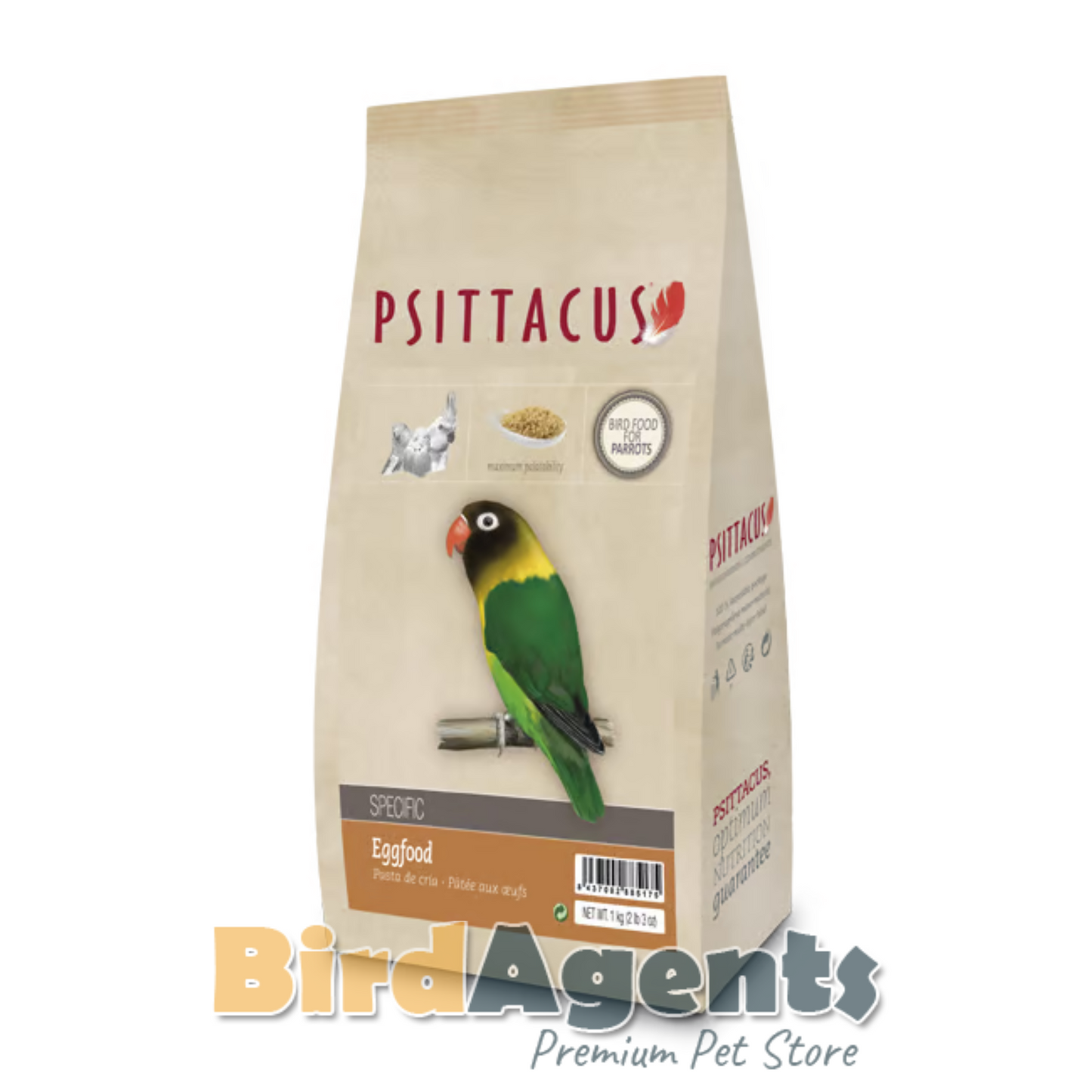 Psittacus Egg Food - Nutritious Supplement for Birds