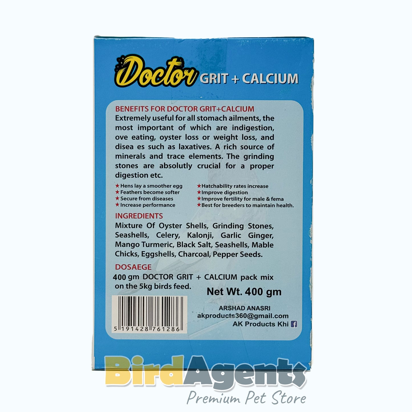 Doctor Grit - for all Birds