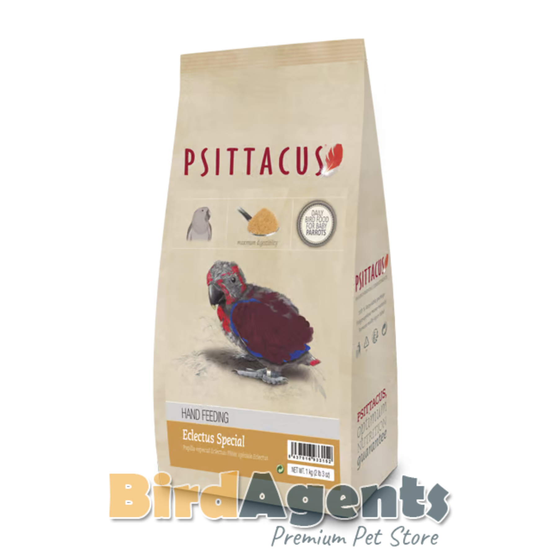Psittacus Eclectus Special - Hand Feeding Formula – BirdAgents.pk