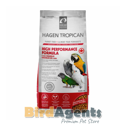 Tropican High Performance Formula For Parrots 4mm