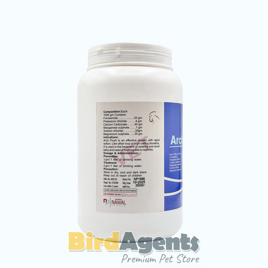 Arch Flush Powder for Poultry & Livestock - Diuretic & Water Belly Support