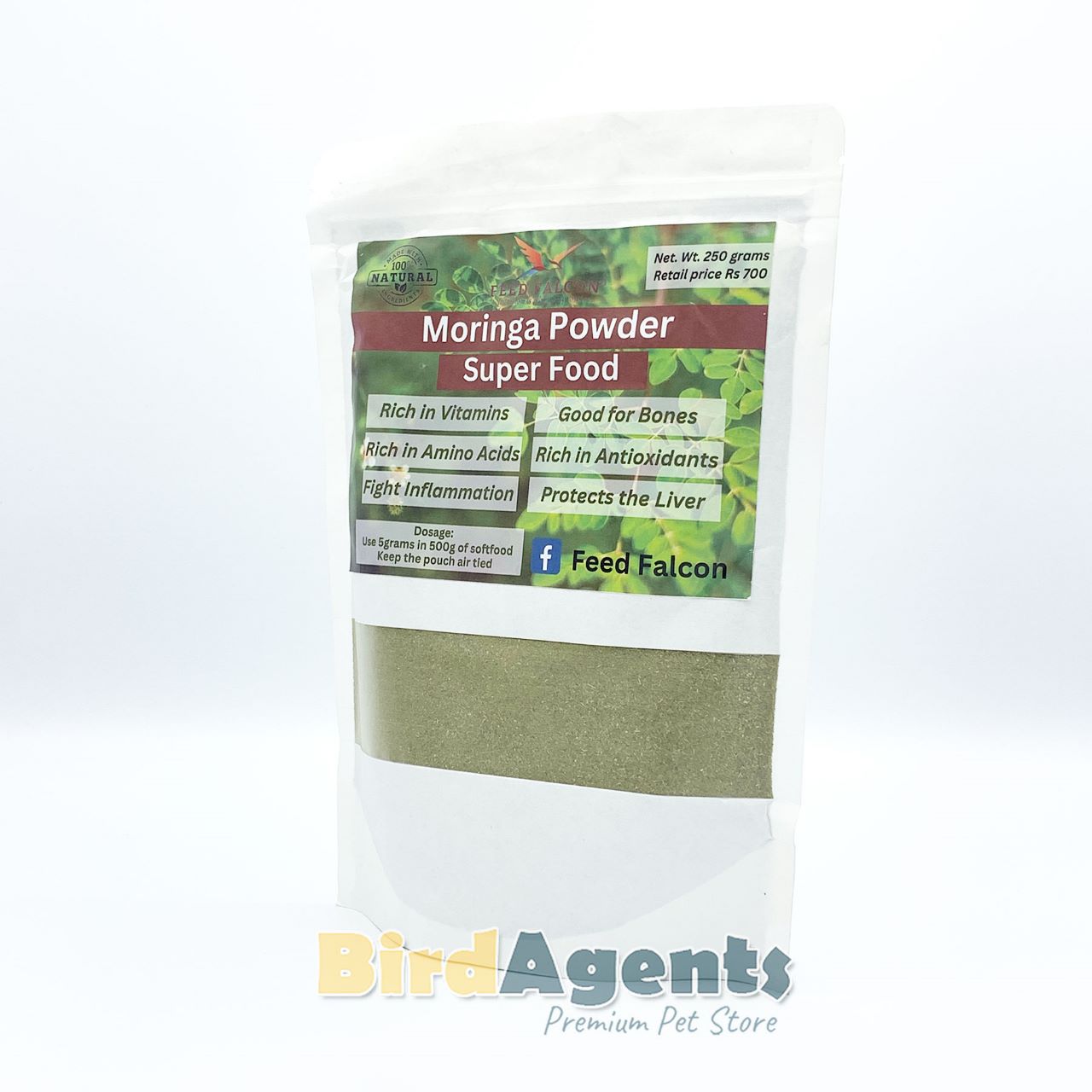 Moringa Leaf Powder - Nutritious Supplement for Birds