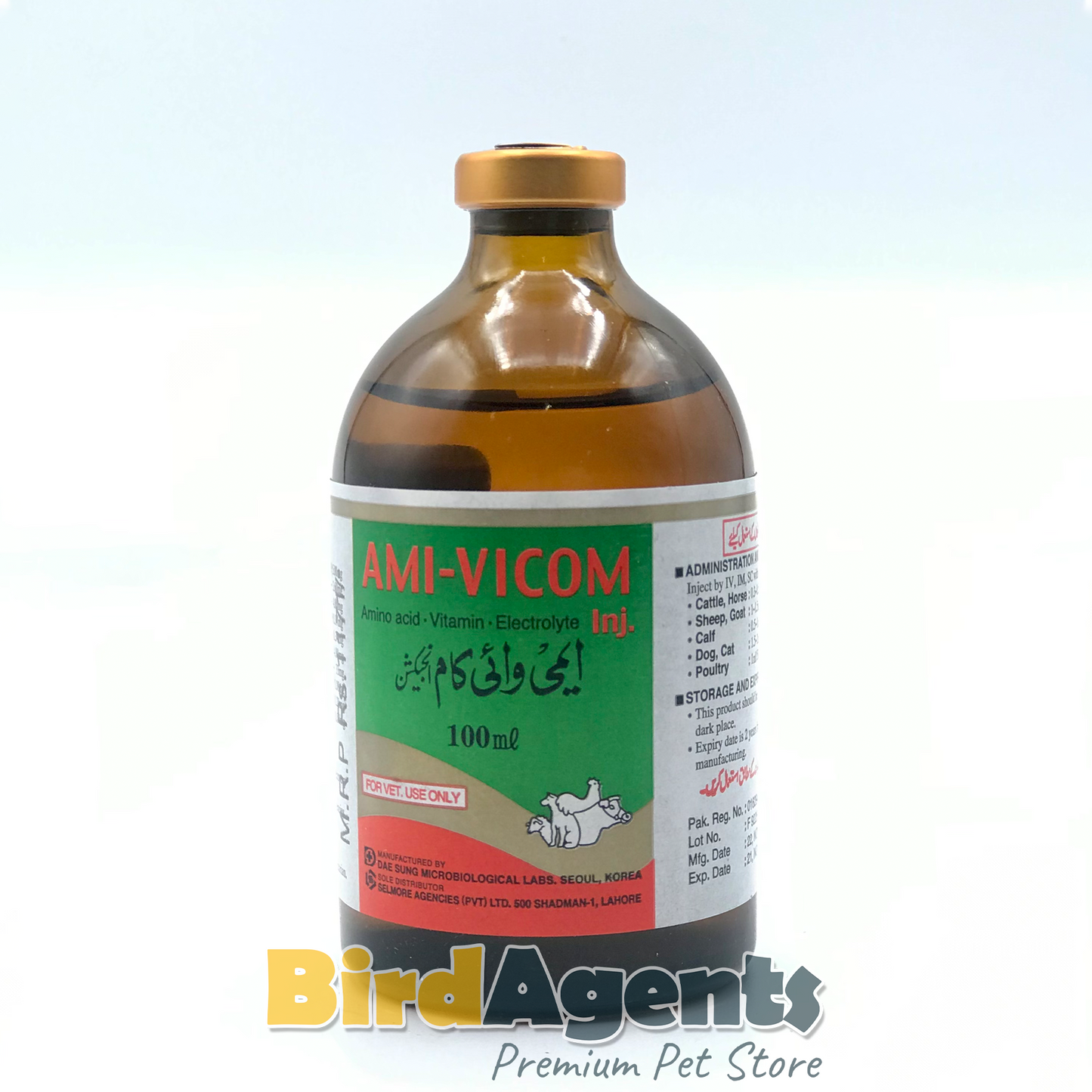 Ami Vicom inj – Amino Acid, Vitamin & Electrolyte