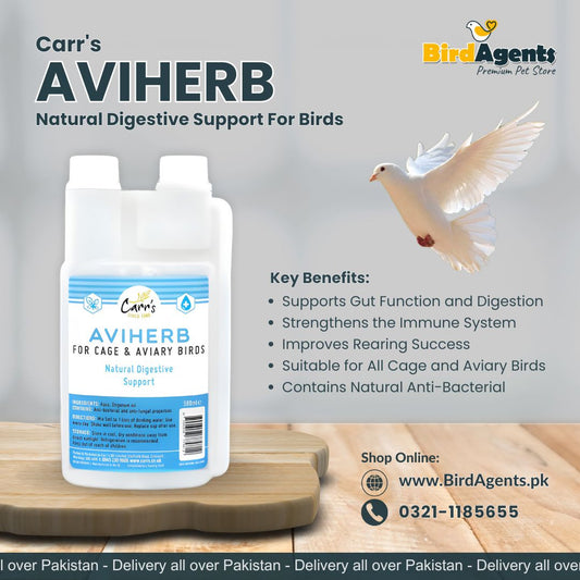 AVIHERB - Natural Digestive Support For Birds