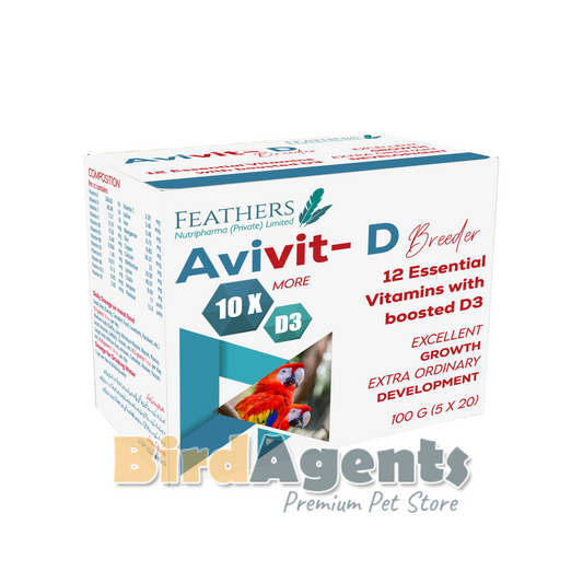 Avivit D Breeder - 12 Essential Vitamins with Boosted D3