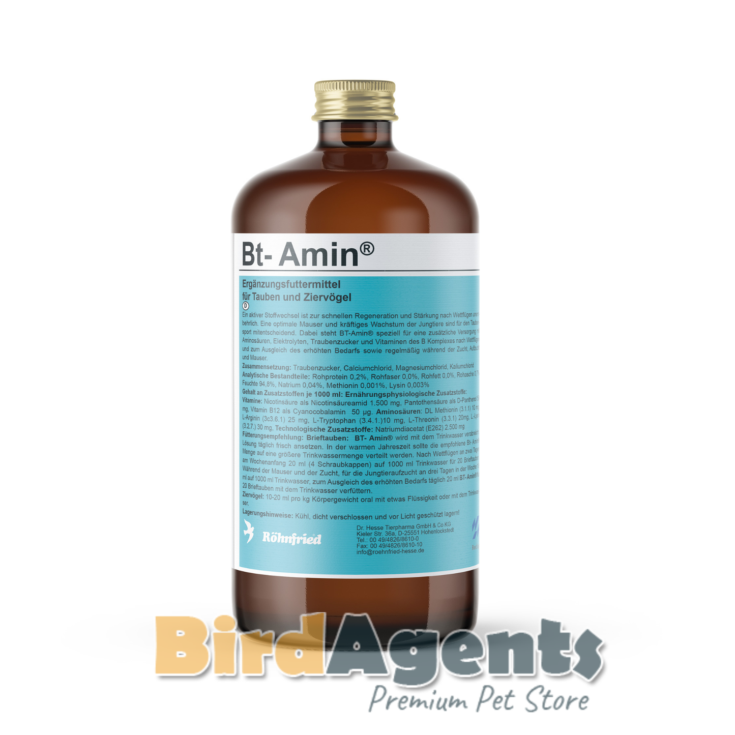 Rohnfried BT Amin - Metabolism for the Rapid Regeneration of Pigeons