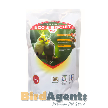 Supreme Egg & Biscuit – Complete Nutrition Food for Birds