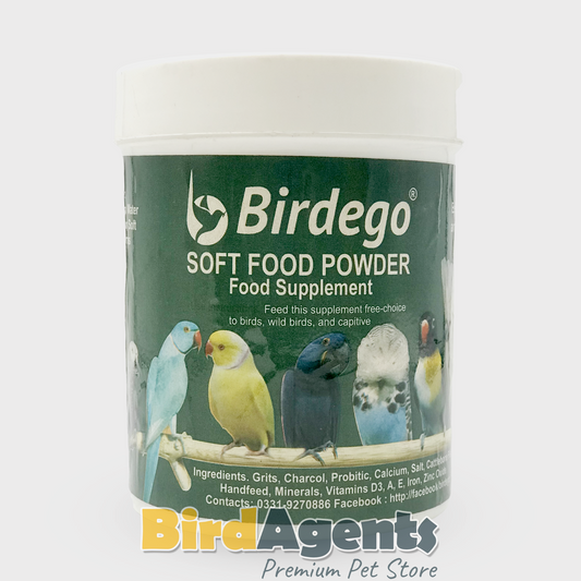 Birdego Softfood Powder - Food Supplement for Birds