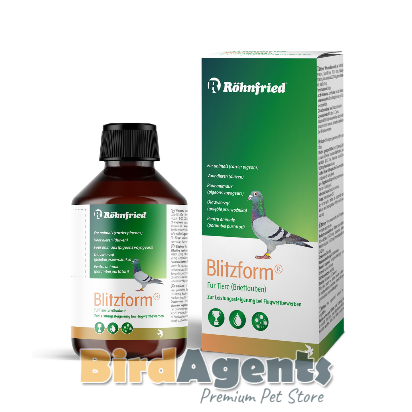 Blitzform – Increased Performance Formula for Racing Pigeons
