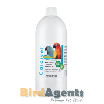 Calcivet - Liquid Calcium Supplement for Birds