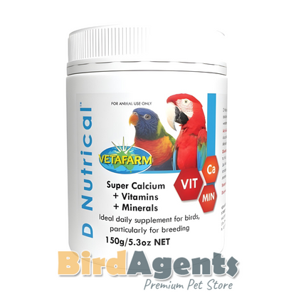D Nutrical – Calcium & Vitamin Supplement for Birds