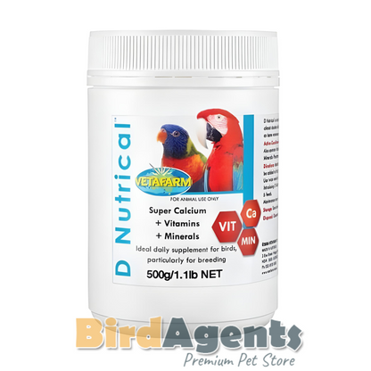 D Nutrical – Calcium & Vitamin Supplement for Birds
