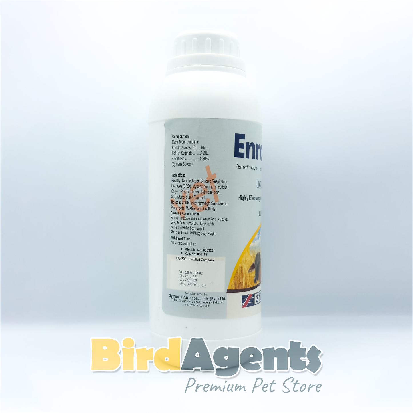 Enrocoli – C.R.D & Respiratory Treatment for Poultry & Livestock