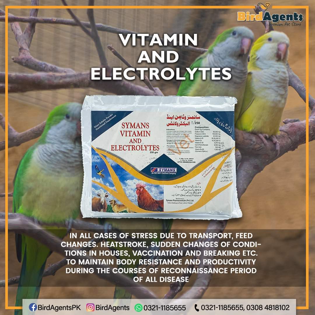 Symans Vitamin And Electrolytes - For Health & Productivity