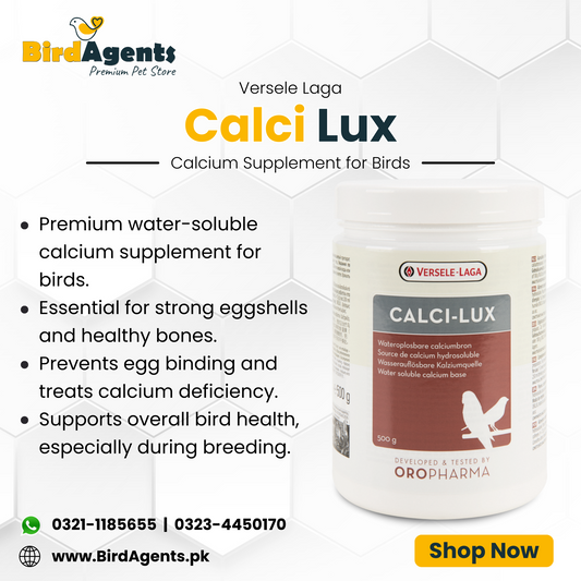 Calci-Lux – Premium Calcium Supplement for Birds