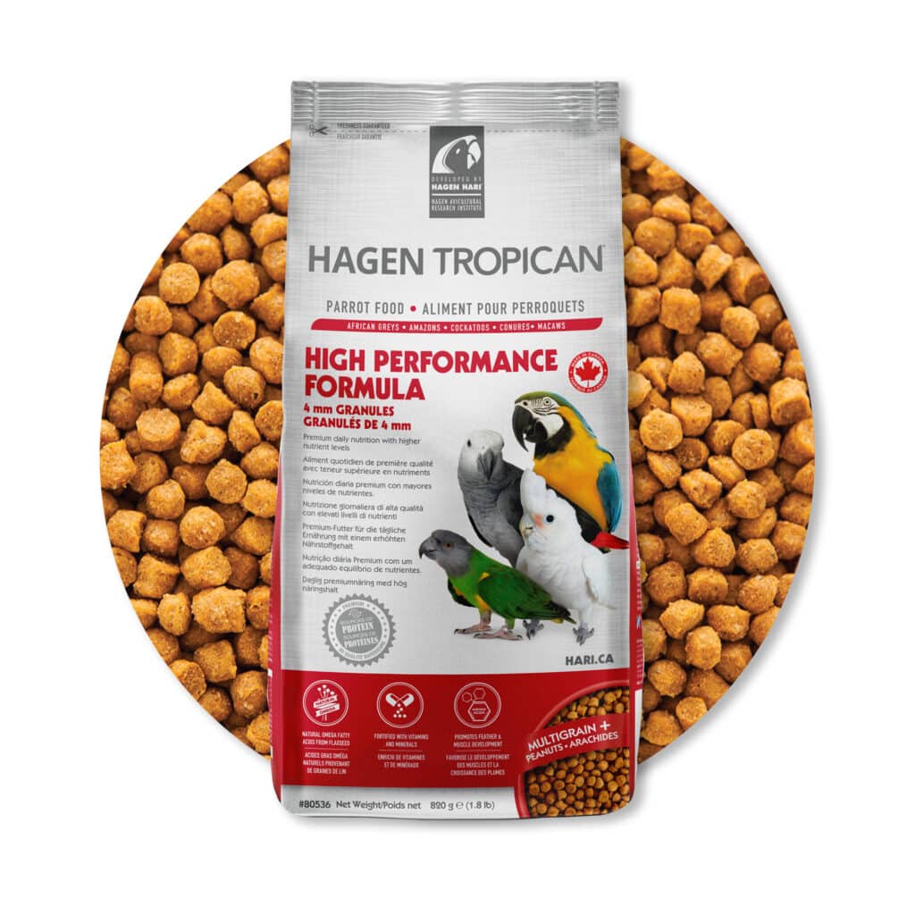 Tropican High Performance Formula For Parrots 4mm