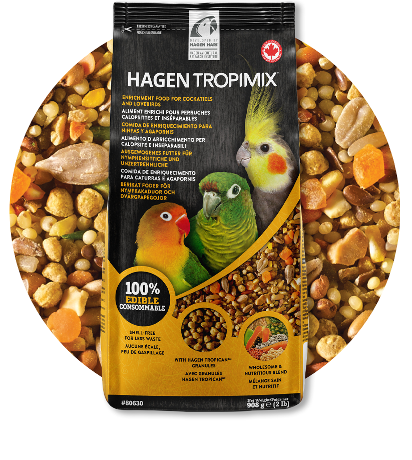 Tropimix Premium Enrichment Food for Cockatiels & Lovebirds