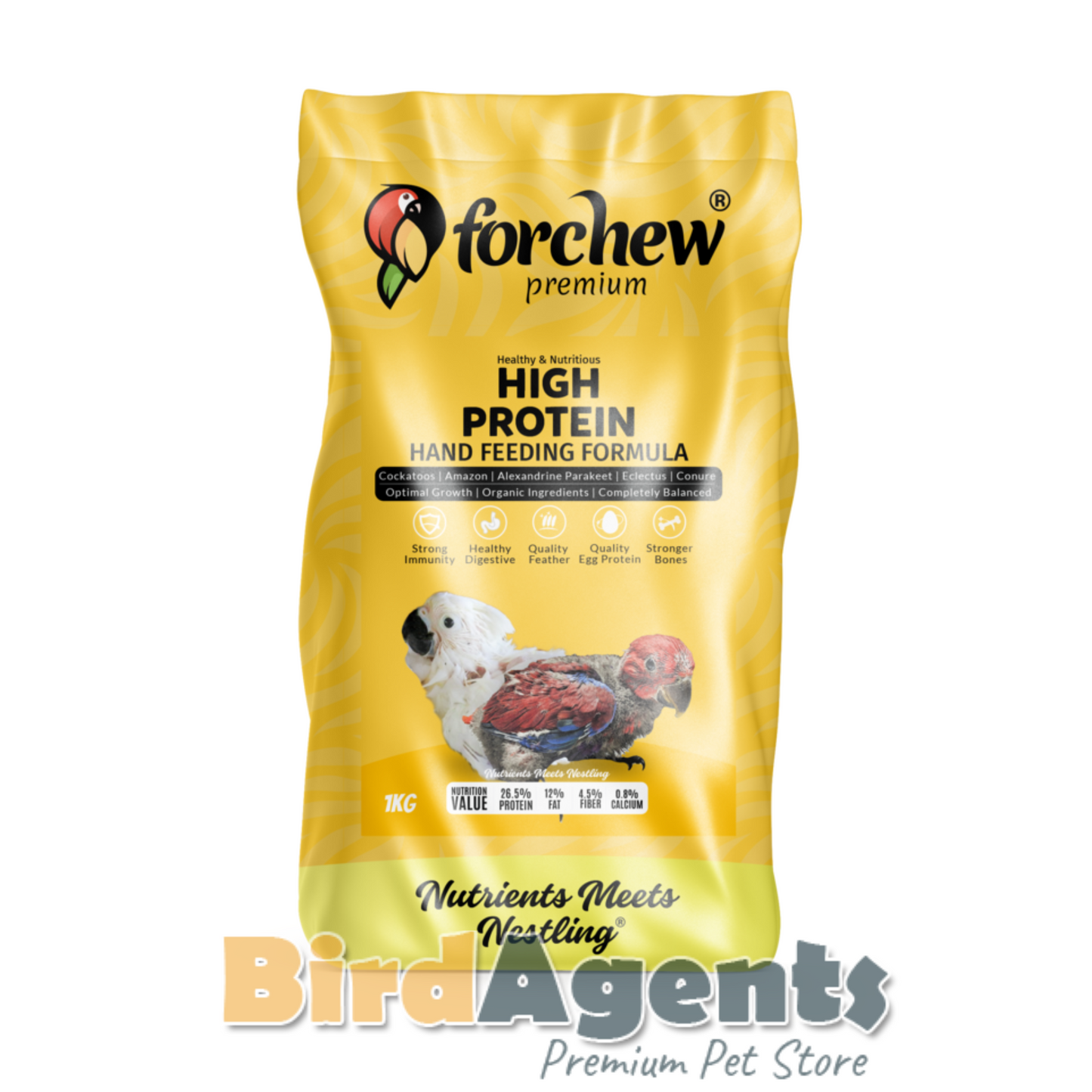 For Chew High Protein -  Hand Feeding Formula