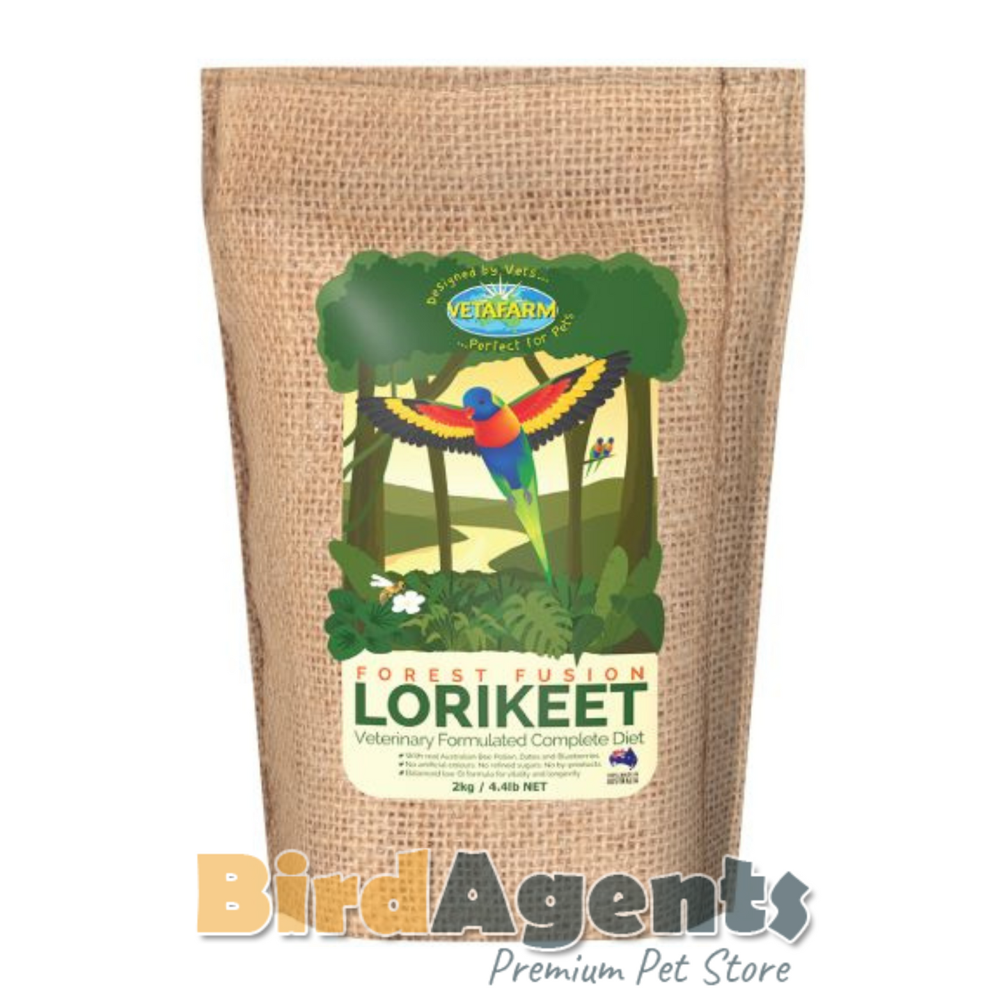 Forest Fusion - Complete Balanced Diet for Lorikeets