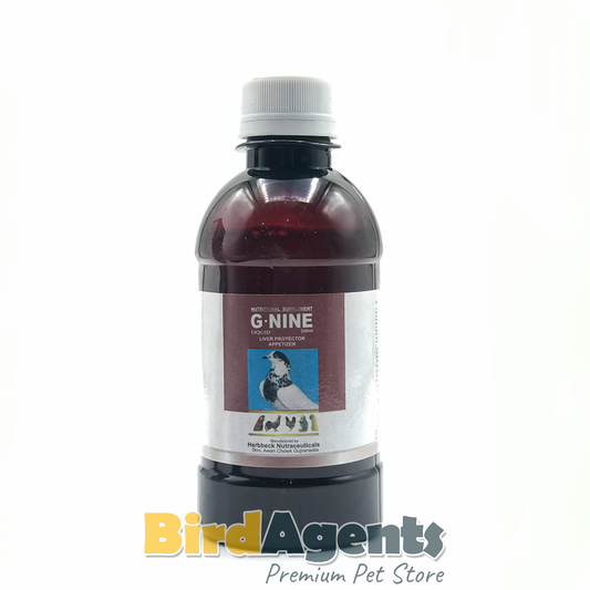 G NINE Liquid – Advanced Liver Tonic & Appetizer for Birds