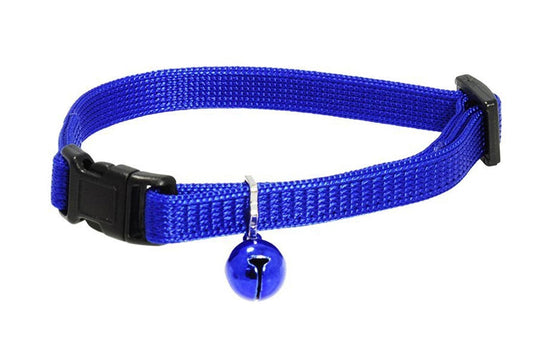 Cat Collar With Bell Plain