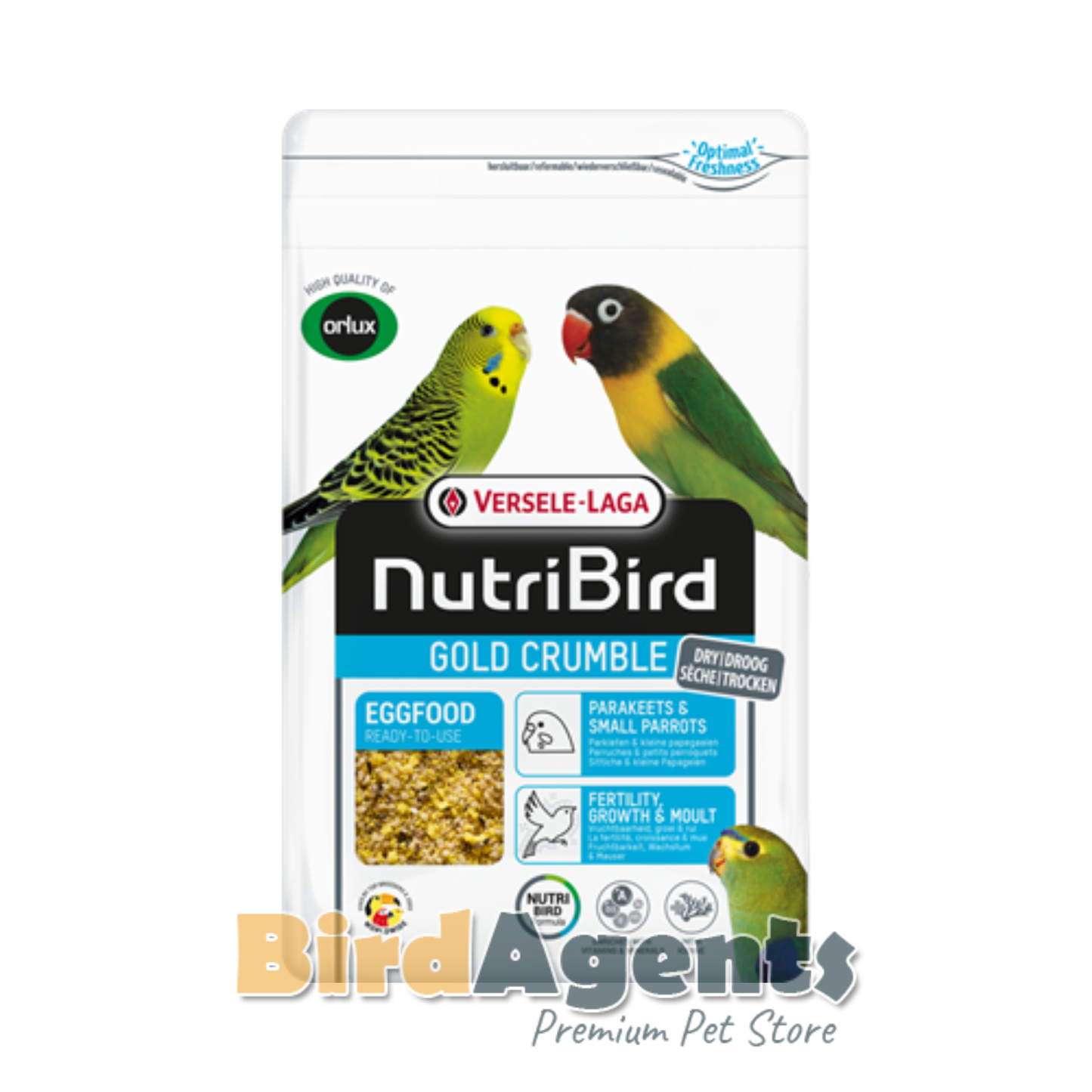 Gold Crumble Parakeets Egg Food