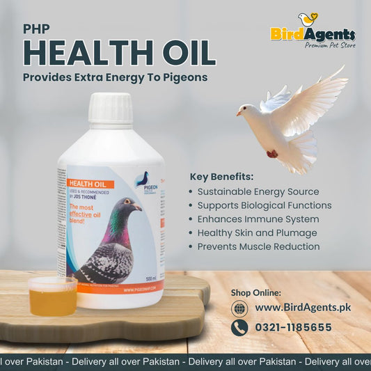PHP Health Oil - Provides Extra Energy To Pigeons