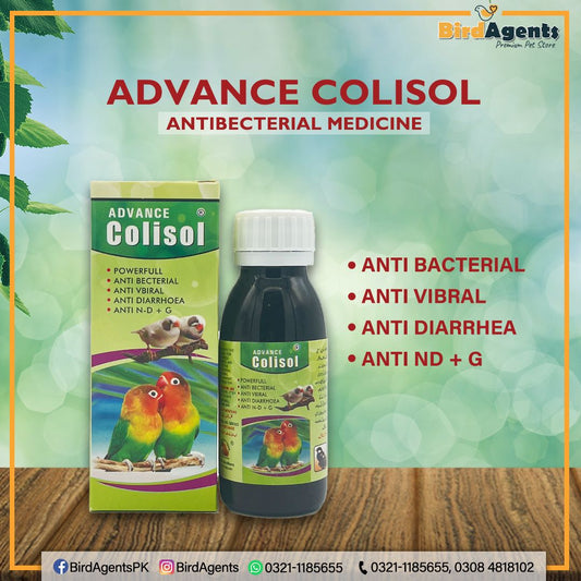 Advance Colisol – Antibacterial Medicine for Birds