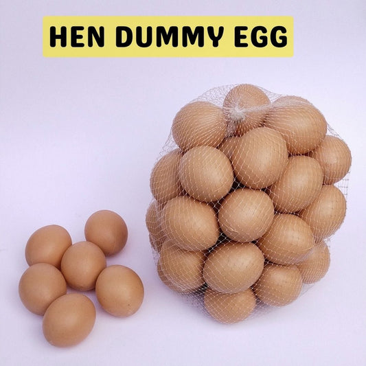 Dummy Eggs Chicken - Manage Hen's Laying Habits