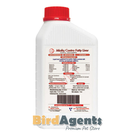 Mialiq Contra Fatty Liver – Liver Tonic for Poultry